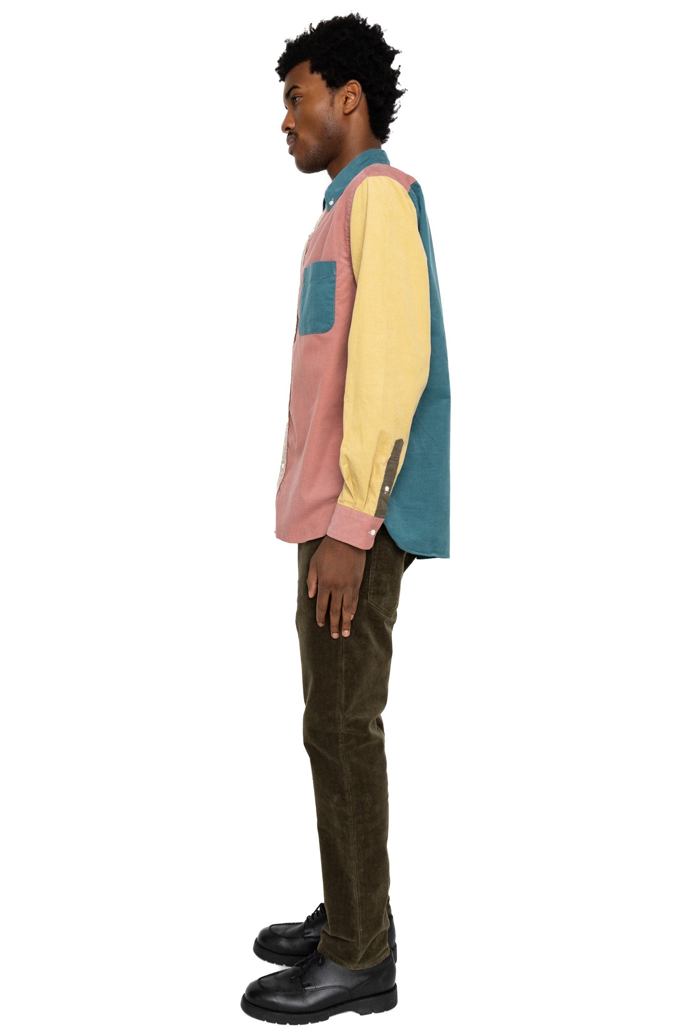 B.D. Corduroy Panel - Green