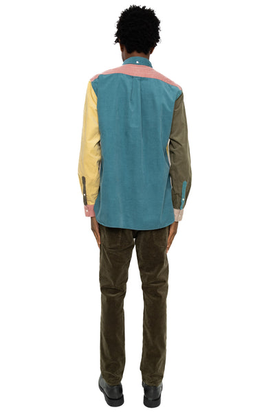 B.D. Corduroy Panel - Green