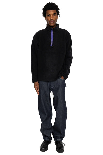 Half-Zip Pullover - Black