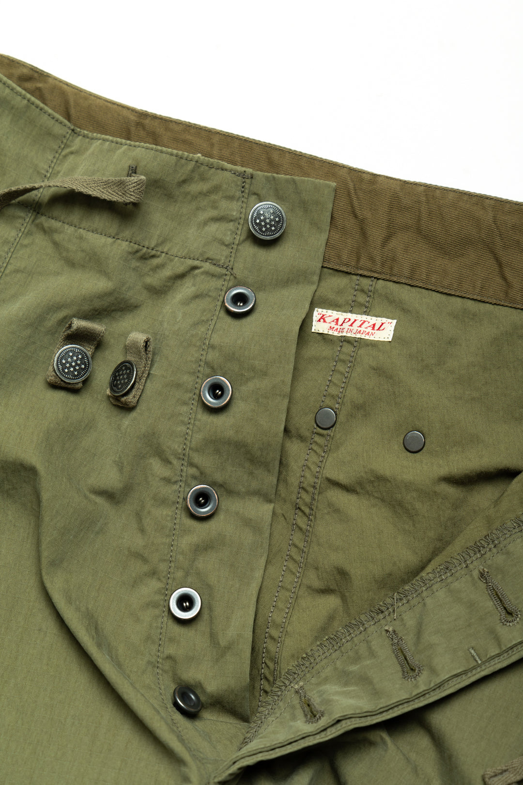 Kapital-Rip Stop JUMBO Cargo Pants - Khaki – BLUE IN GREEN SOHO