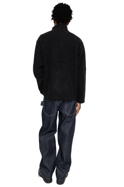 Half-Zip Pullover - Black