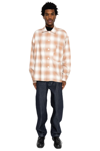 Task Shirt/Jacket - Pink/Sand Plaid