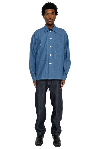 Task Shirt/Jacket - Light Blue Indigo