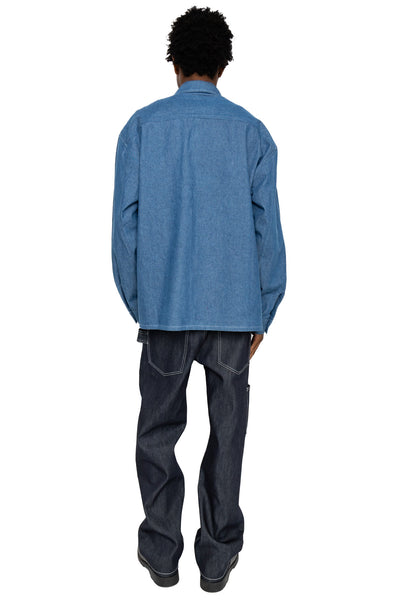 Task Shirt/Jacket - Light Blue Indigo