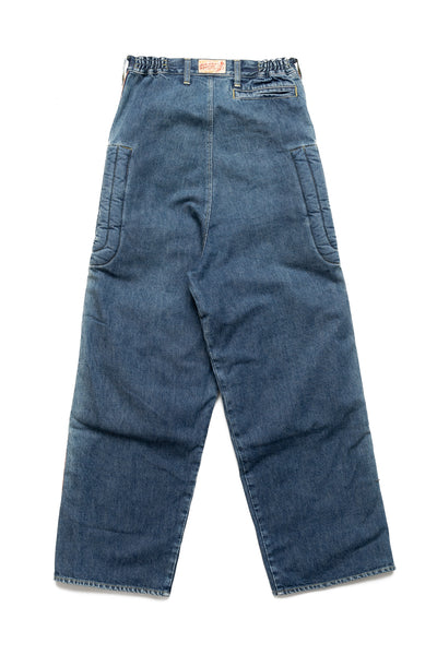 14oz Denim KOUNTRY Motocross Pants "TODOTERRENO" - Faded Indigo