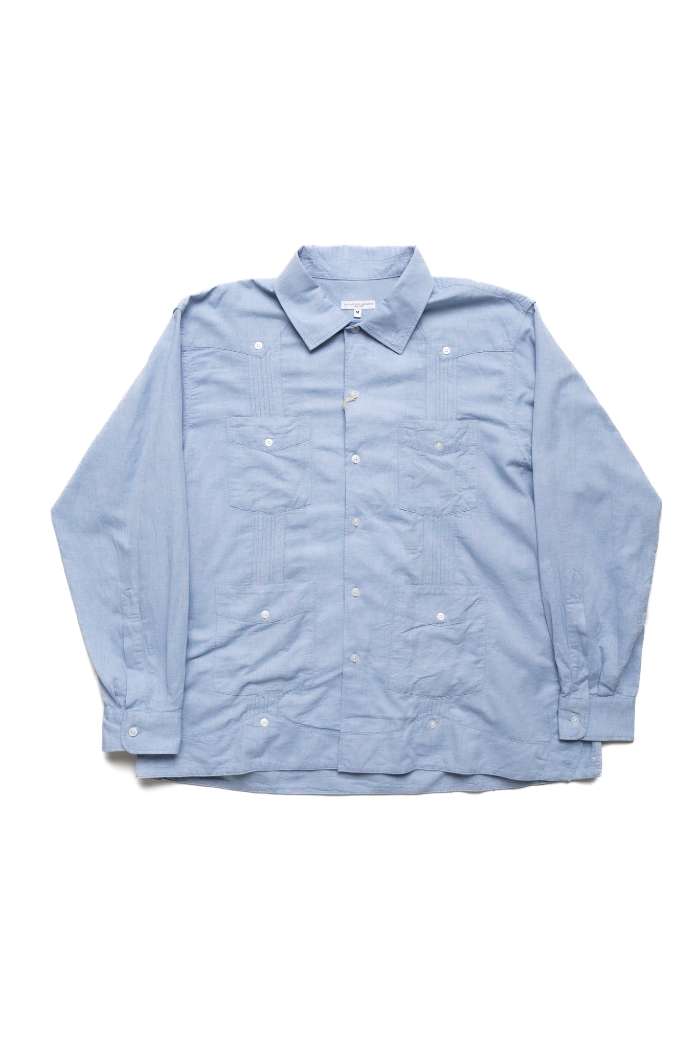 Guayabera Shirt CL Solid - Lt. Blue