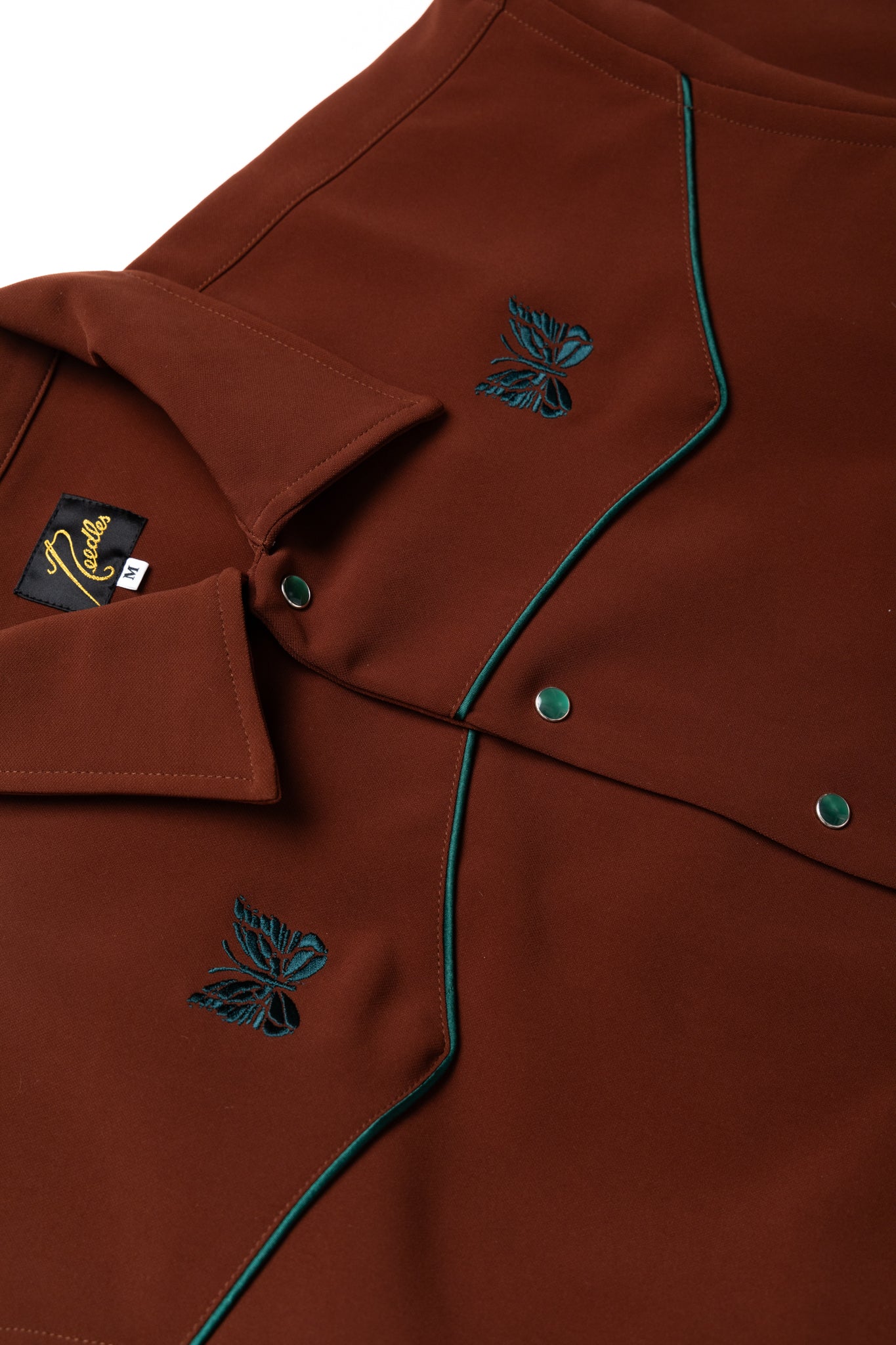 Piping Cowboy Jac PE/PU Double Cloth - Brown