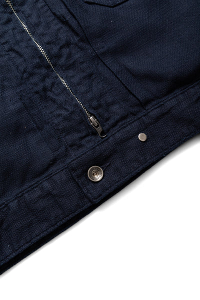 Trucker Jacket CL Java Cloth - Dk. Navy