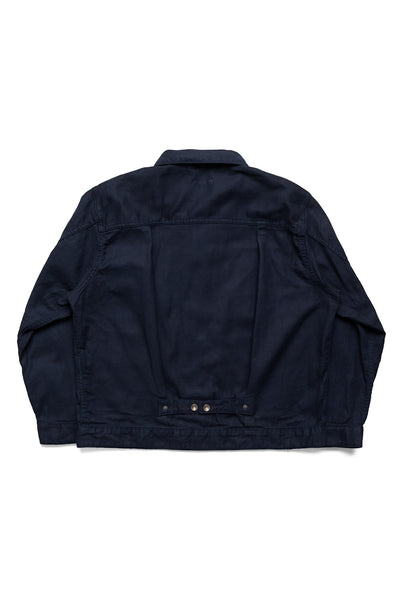 Trucker Jacket CL Java Cloth - Dk. Navy