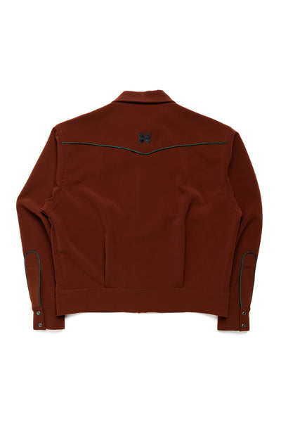 Piping Cowboy Jac PE/PU Double Cloth - Brown