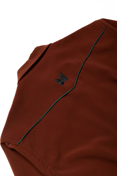 Piping Cowboy Jac PE/PU Double Cloth - Brown