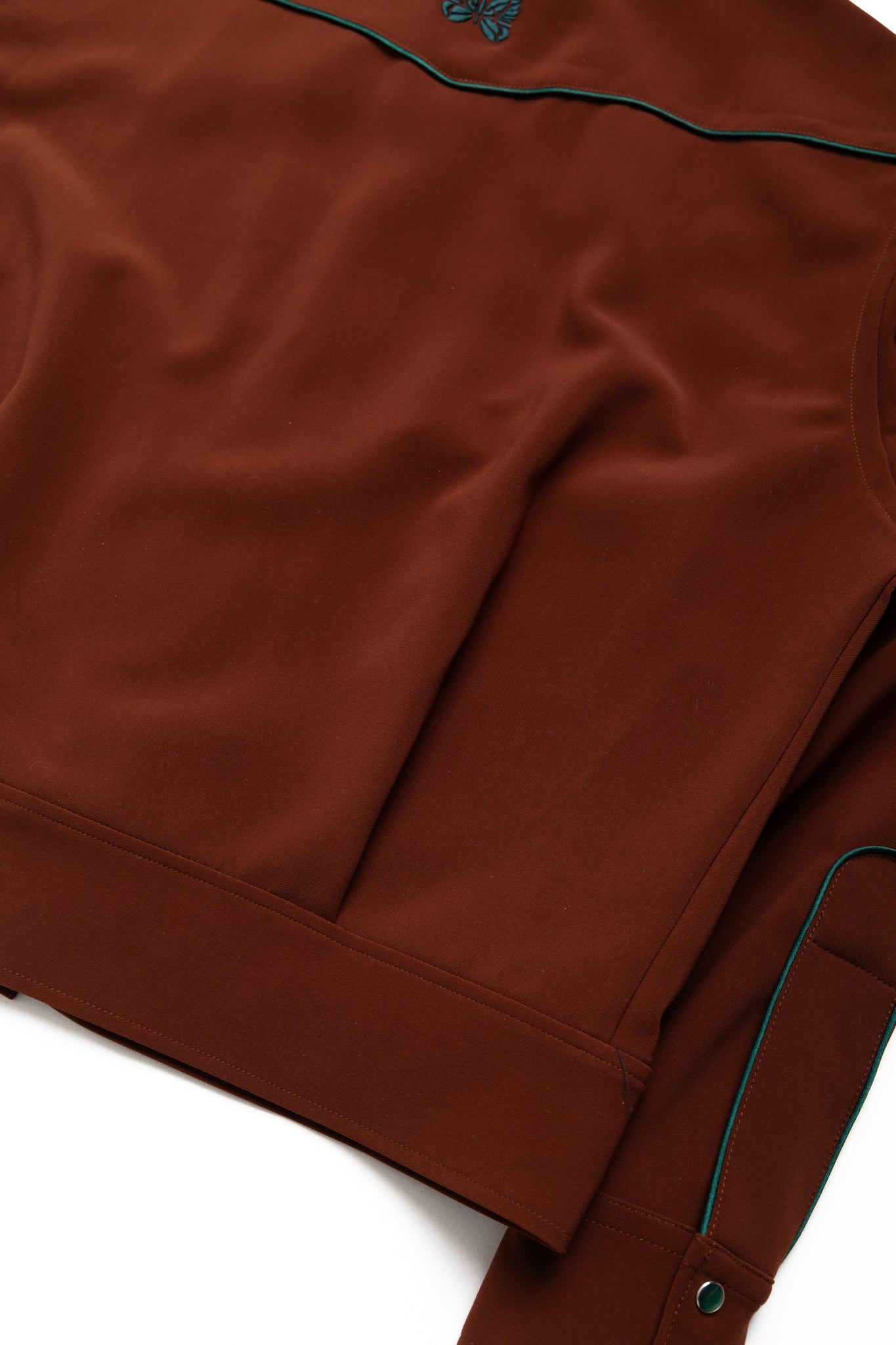 Piping Cowboy Jac PE/PU Double Cloth - Brown