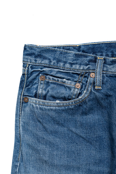 13.5oz Denim 5P MONKEY CISCO - Mid Tone