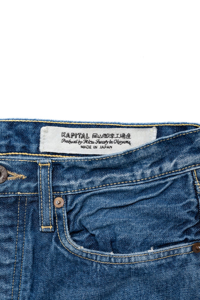 13.5oz Denim 5P MONKEY CISCO - Mid Tone
