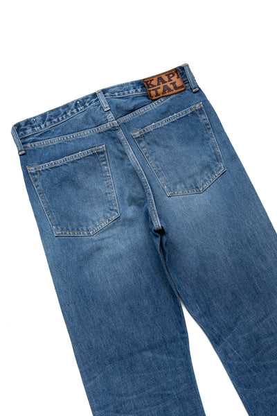 13.5oz Denim 5P MONKEY CISCO - Mid Tone