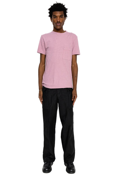 Gauze Jersey Pocket T - Pink
