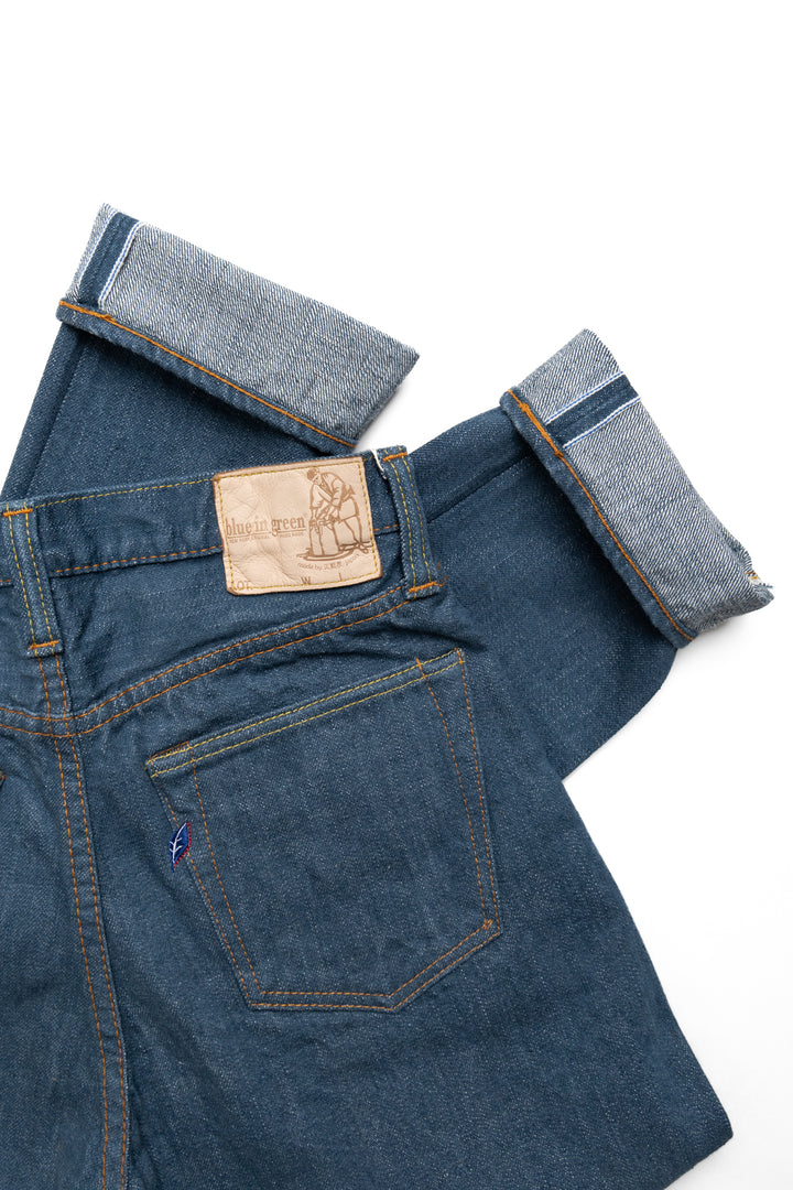 Blue Devils サイス　M SMBL-14oz-019 14oz Smoky Blue Relaxed Tapered – BLUE IN