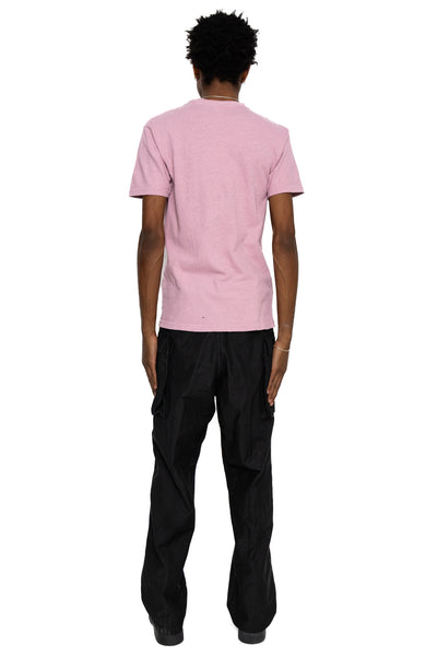 Gauze Jersey Pocket T - Pink