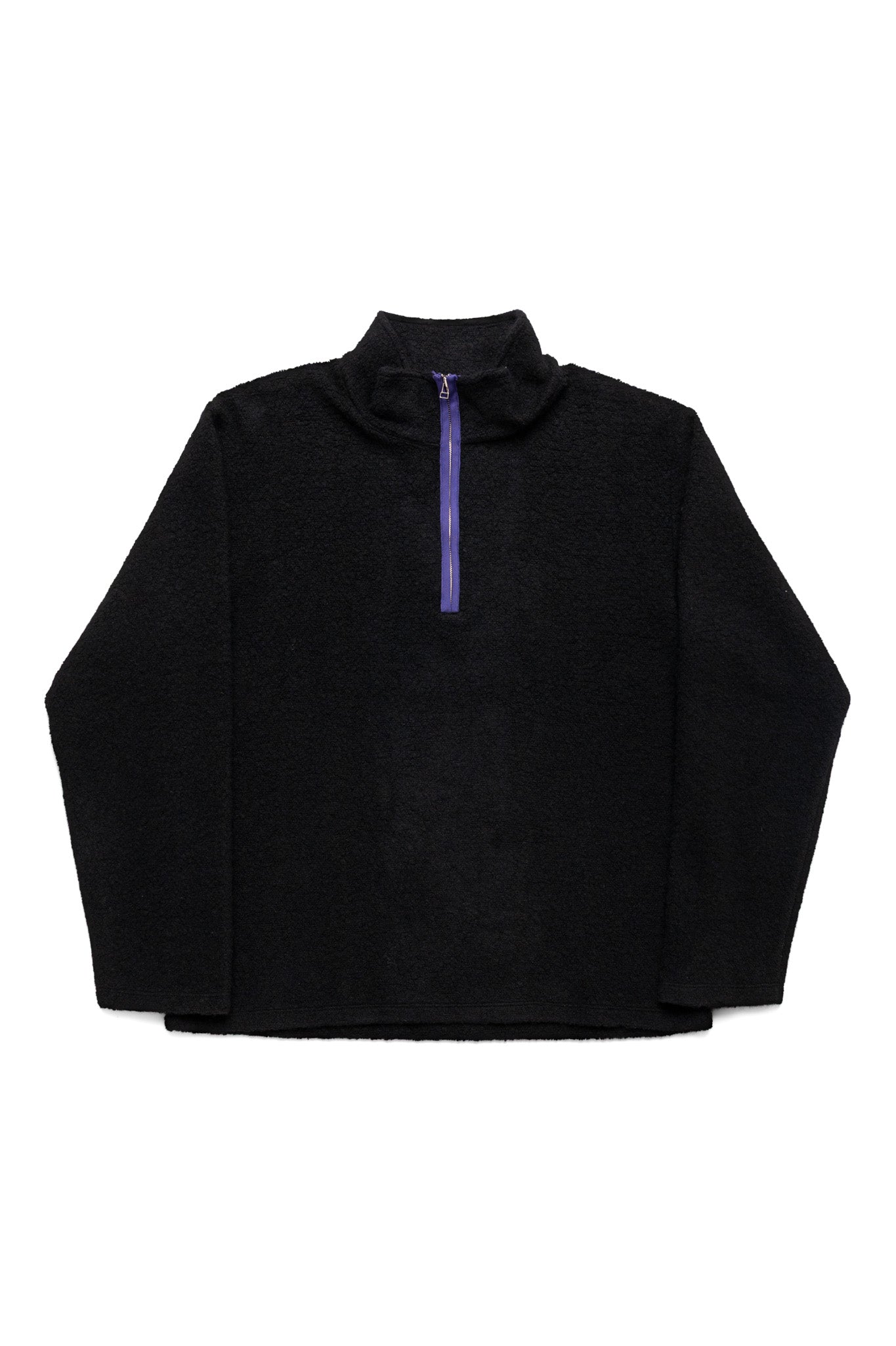 Half-Zip Pullover - Black