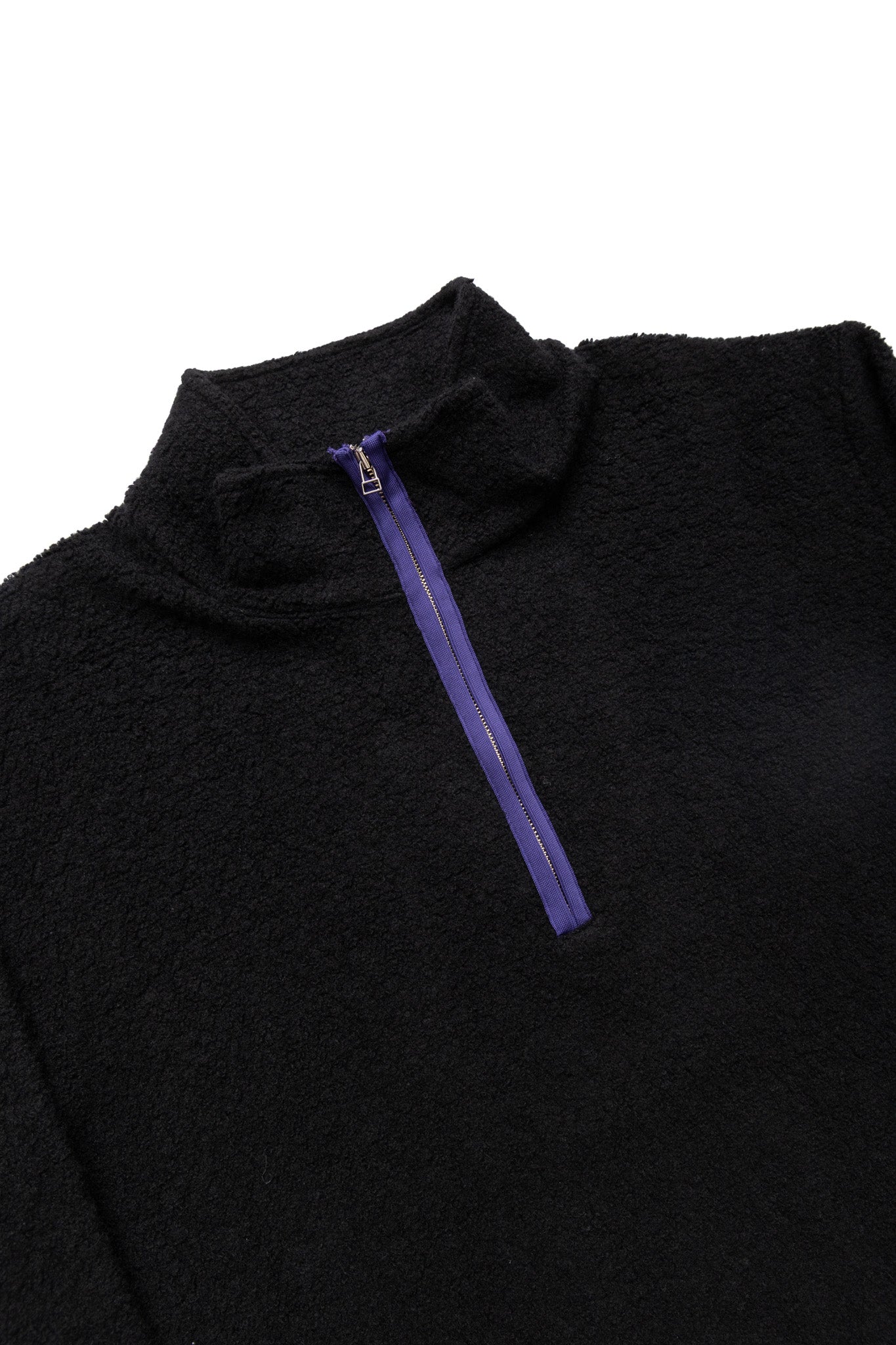 Half-Zip Pullover - Black