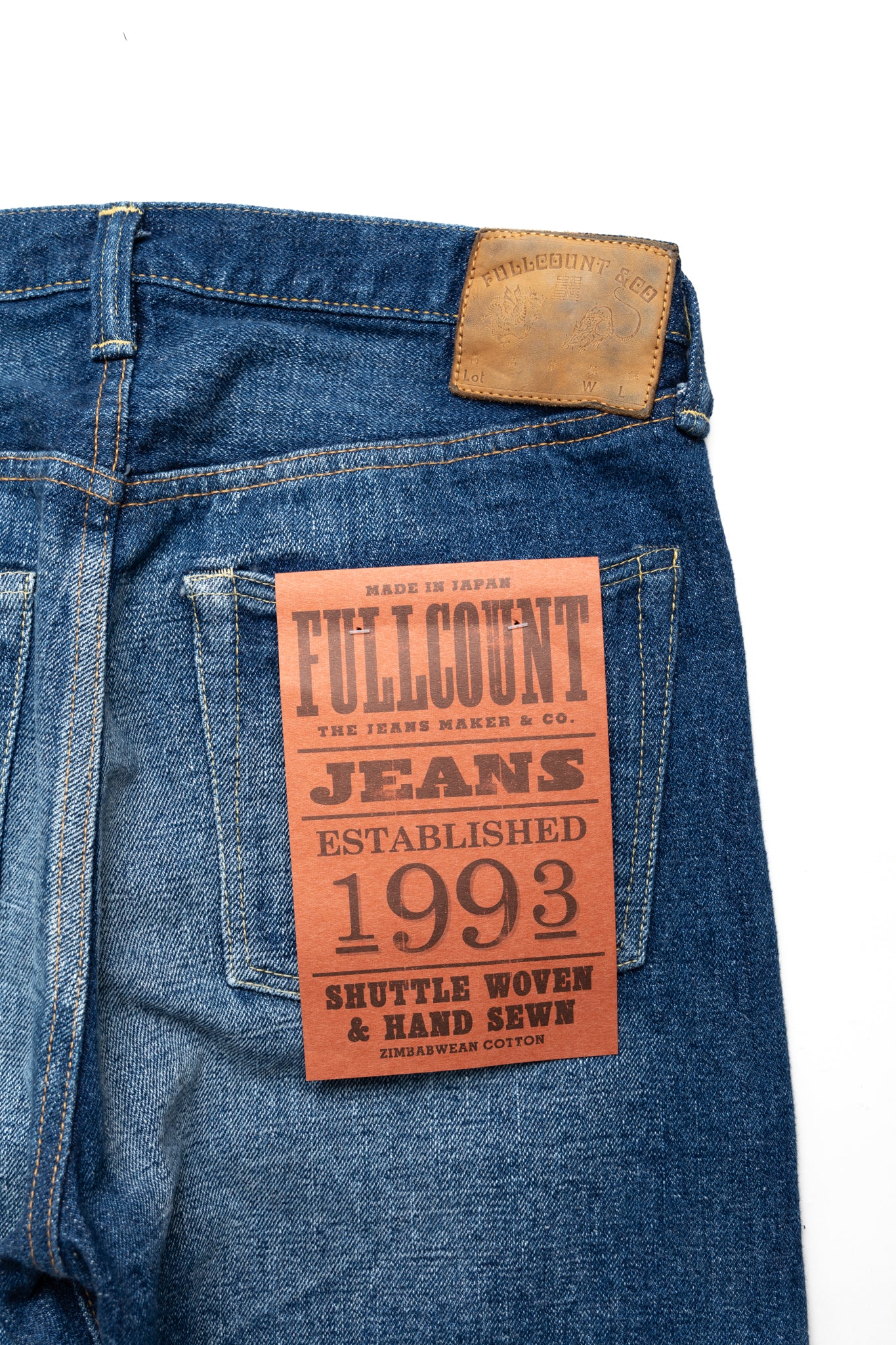 1101SRHW-BIG Straight Fit Super Rough - Blue in Green Exclusive