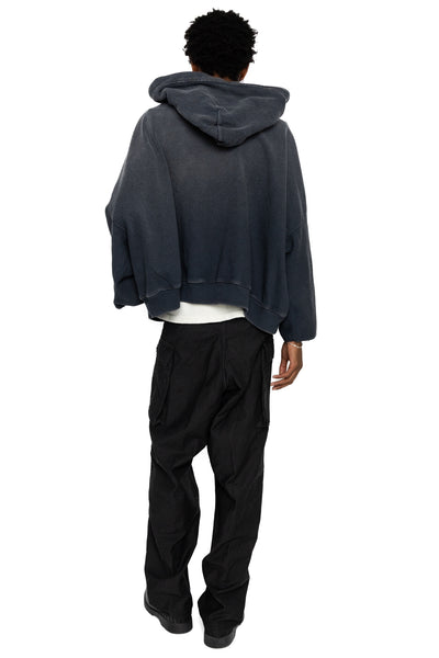SWT Knit DEVIL Hoodie (KAPITAL Embroidery) - Black