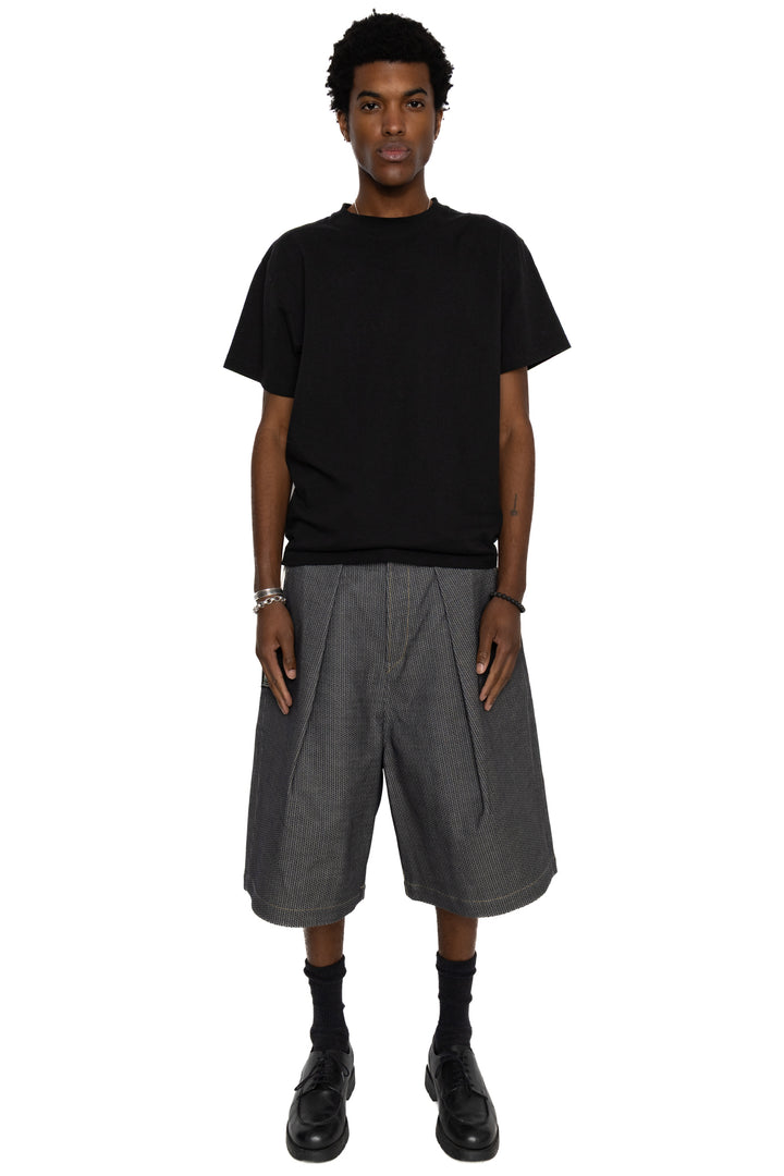 kapital センチュリー　ジョーツ　ショーツ　century jorts Kapital Century Denim KOME-KOME Jorts (Shallow) - Sumi (N7S