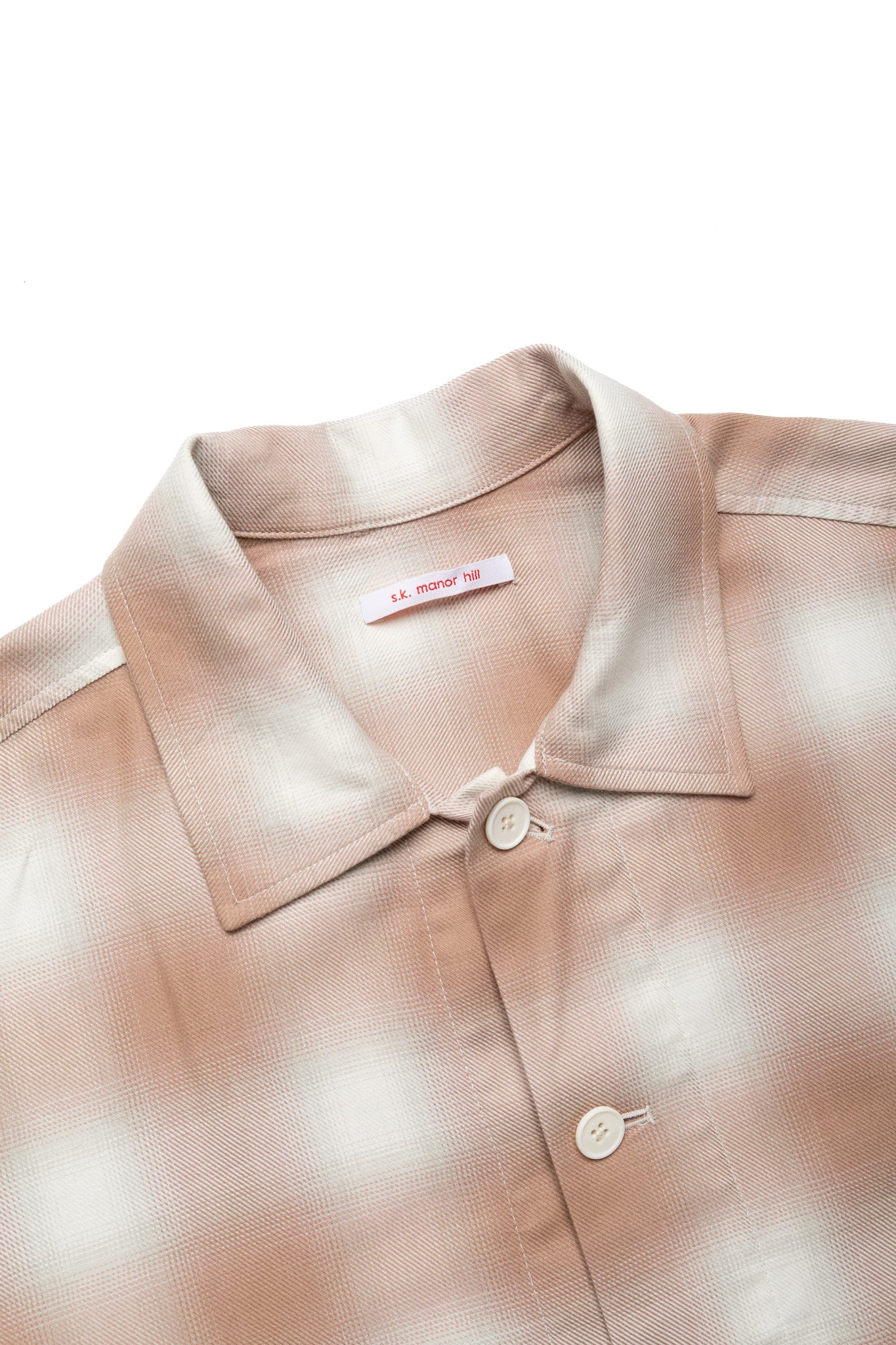 Task Shirt/Jacket - Pink/Sand Plaid