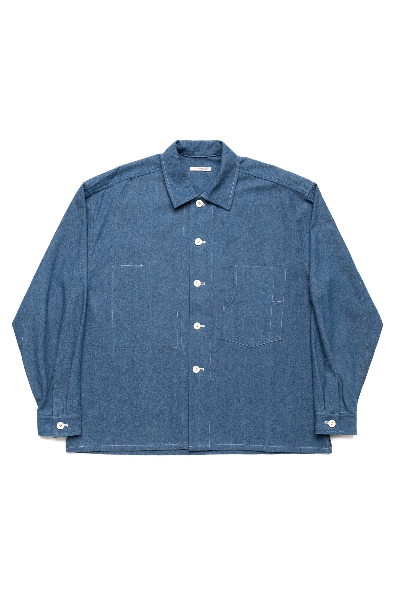 Task Shirt/Jacket - Light Blue Indigo