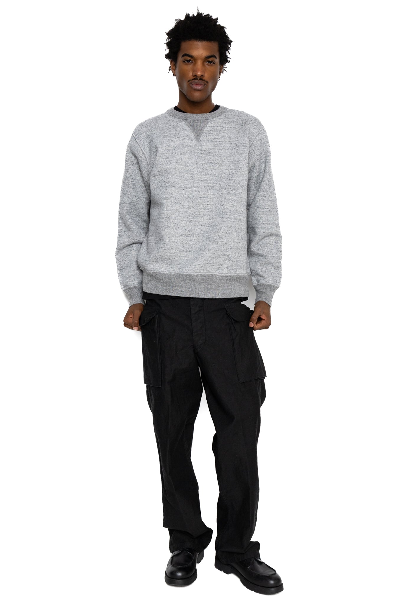 Whitesville Heavy Sweatshirt - Heather Grey