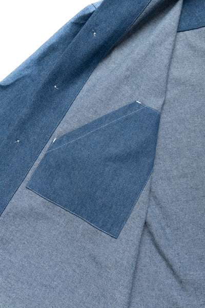 Task Shirt/Jacket - Light Blue Indigo