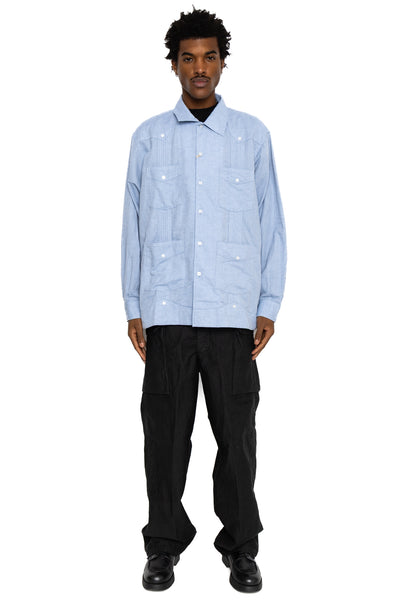 Guayabera Shirt CL Solid - Lt. Blue