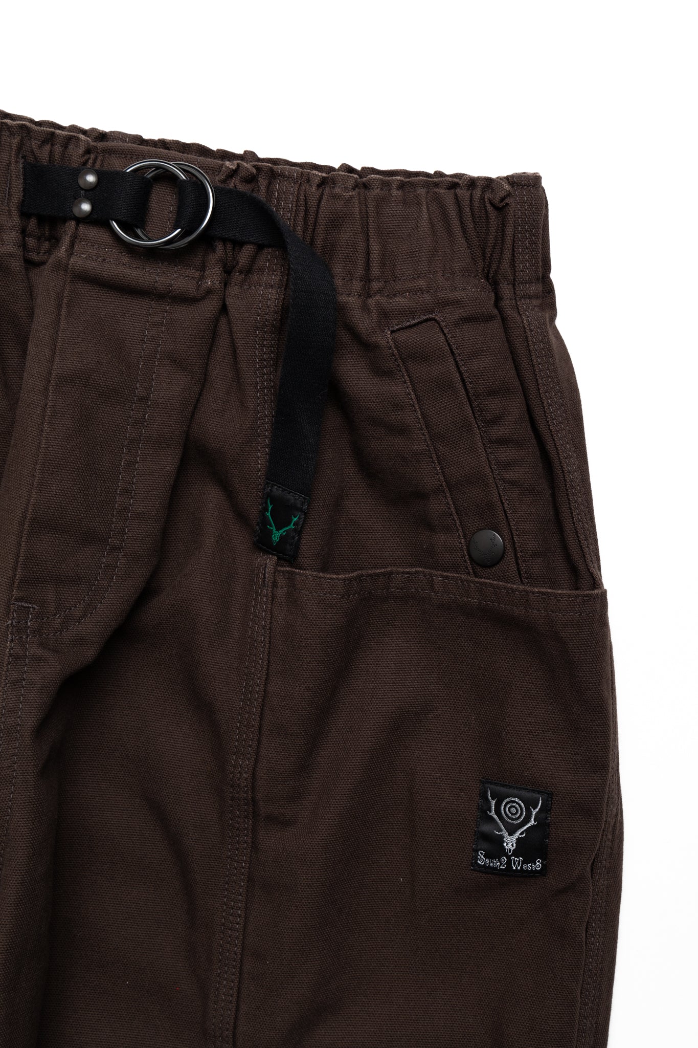 Belted C.S. Pant 11.5oz Cotton Canvas - Brown