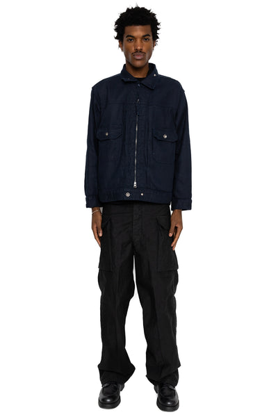 Trucker Jacket CL Java Cloth - Dk. Navy