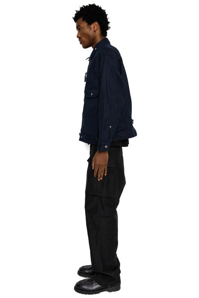 Trucker Jacket CL Java Cloth - Dk. Navy