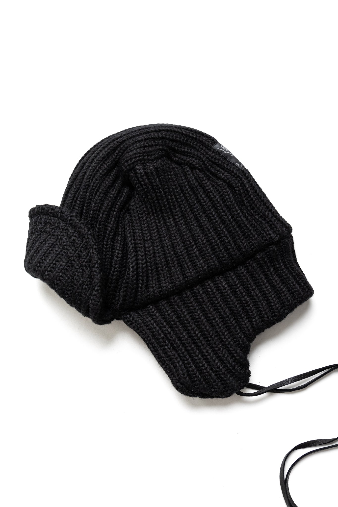 Bomber Cap W/A Knit - Black