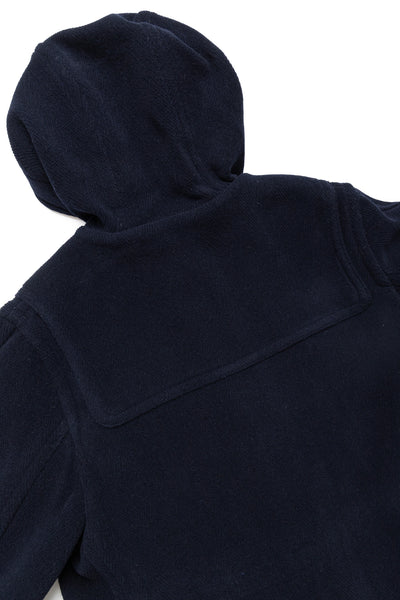 Duffle Coat Herringbone - Navy