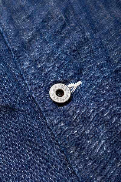 40's WWll Denim Coverall (Loose Fit)