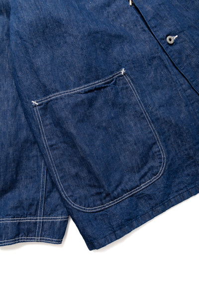 40's WWll Denim Coverall (Loose Fit)