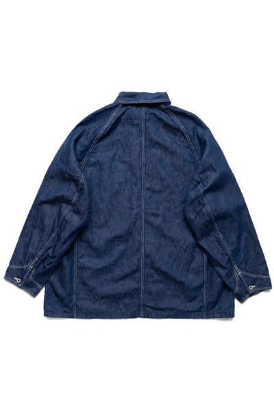 40's WWll Denim Coverall (Loose Fit)