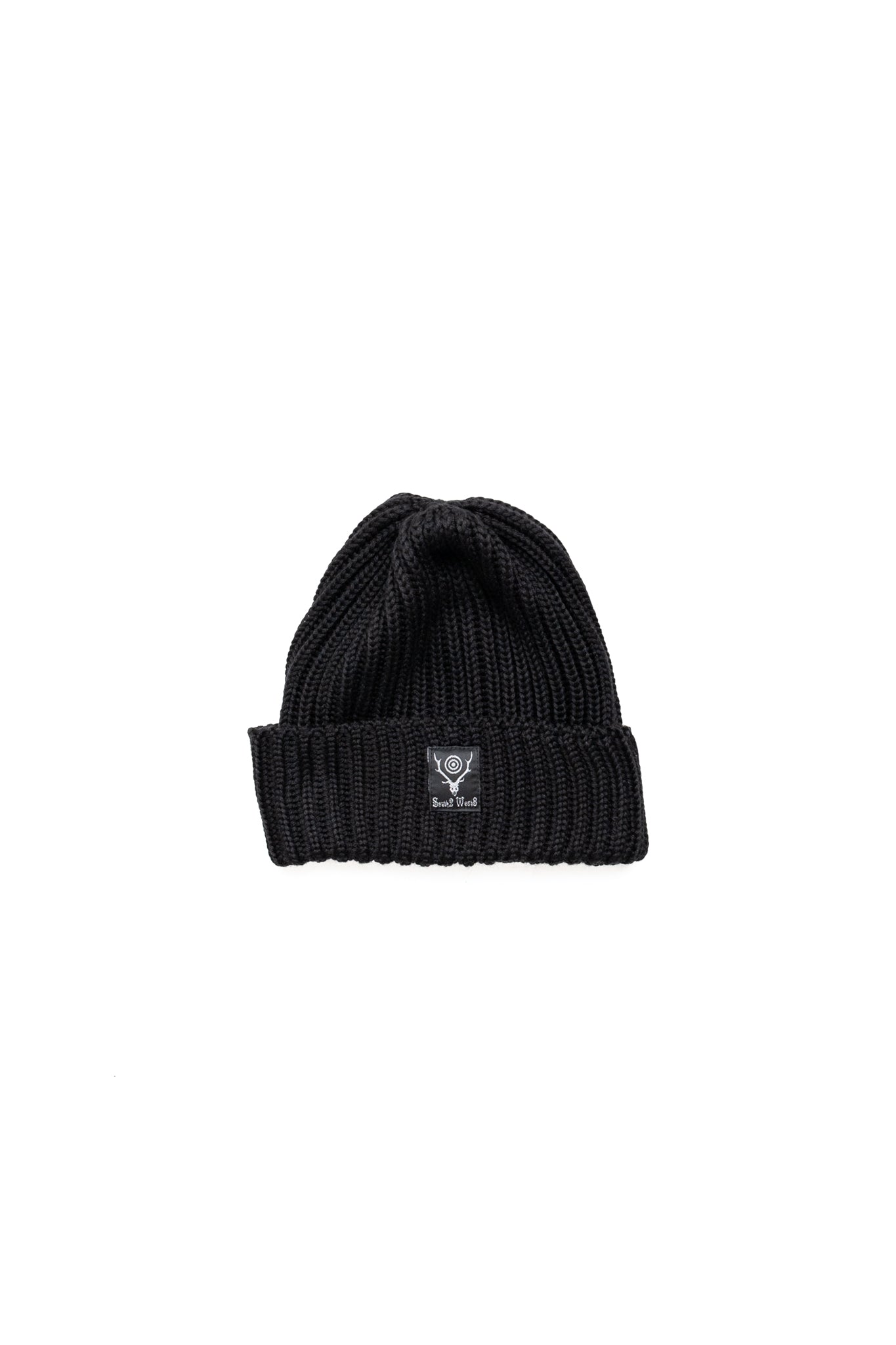 Watch Cap W/A Knit - Black