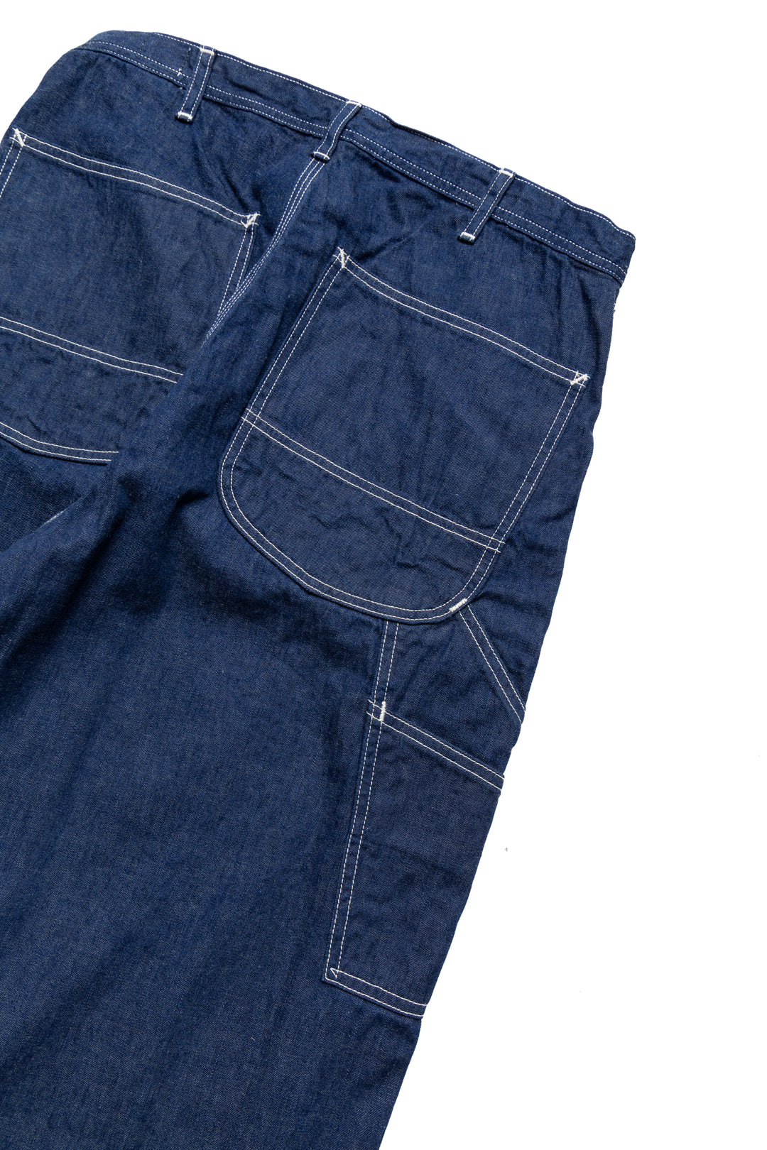 DENIM＆SUPPLY PAINTER PANTS W32 L30 Orslow Wide Fit 30's Painter Pants Denim - One Wash – BLUE IN