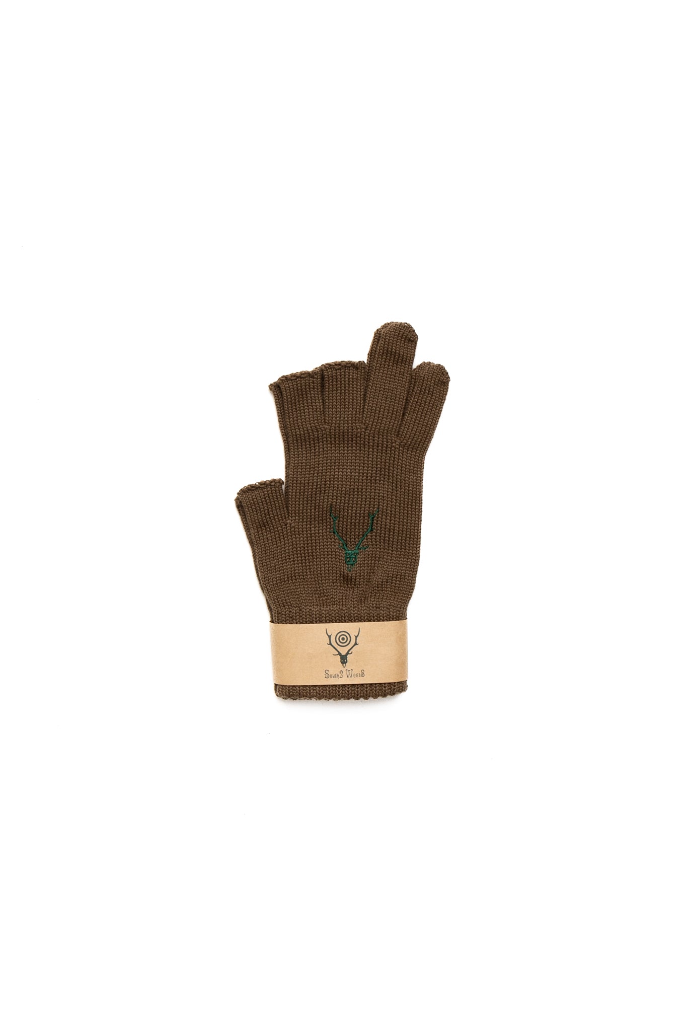 Glove W/A Knit - Mocha