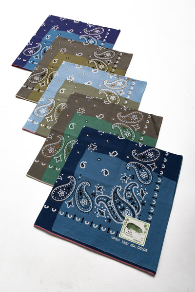 Fastcolor Selvedge Bandana (Paisley Patchwork)