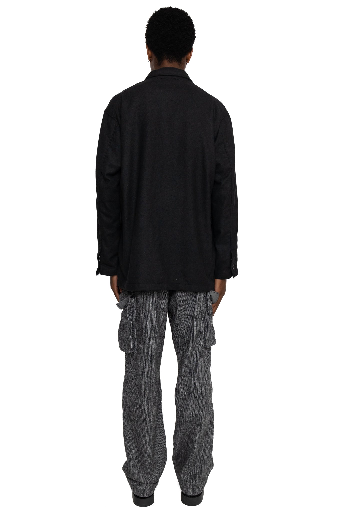 FA Pant Poly Wool Herringbone - Grey