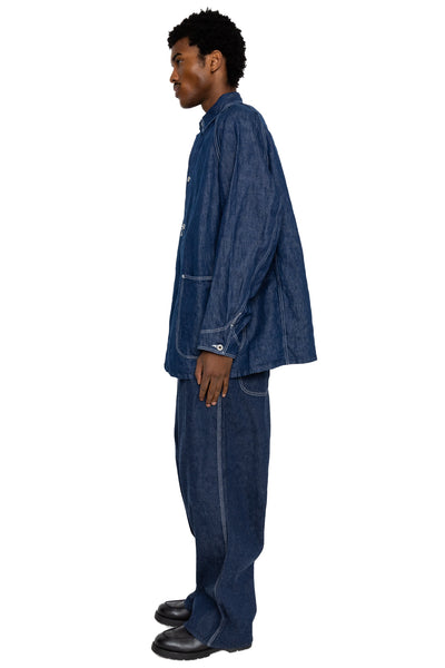 40's WWll Denim Coverall (Loose Fit)