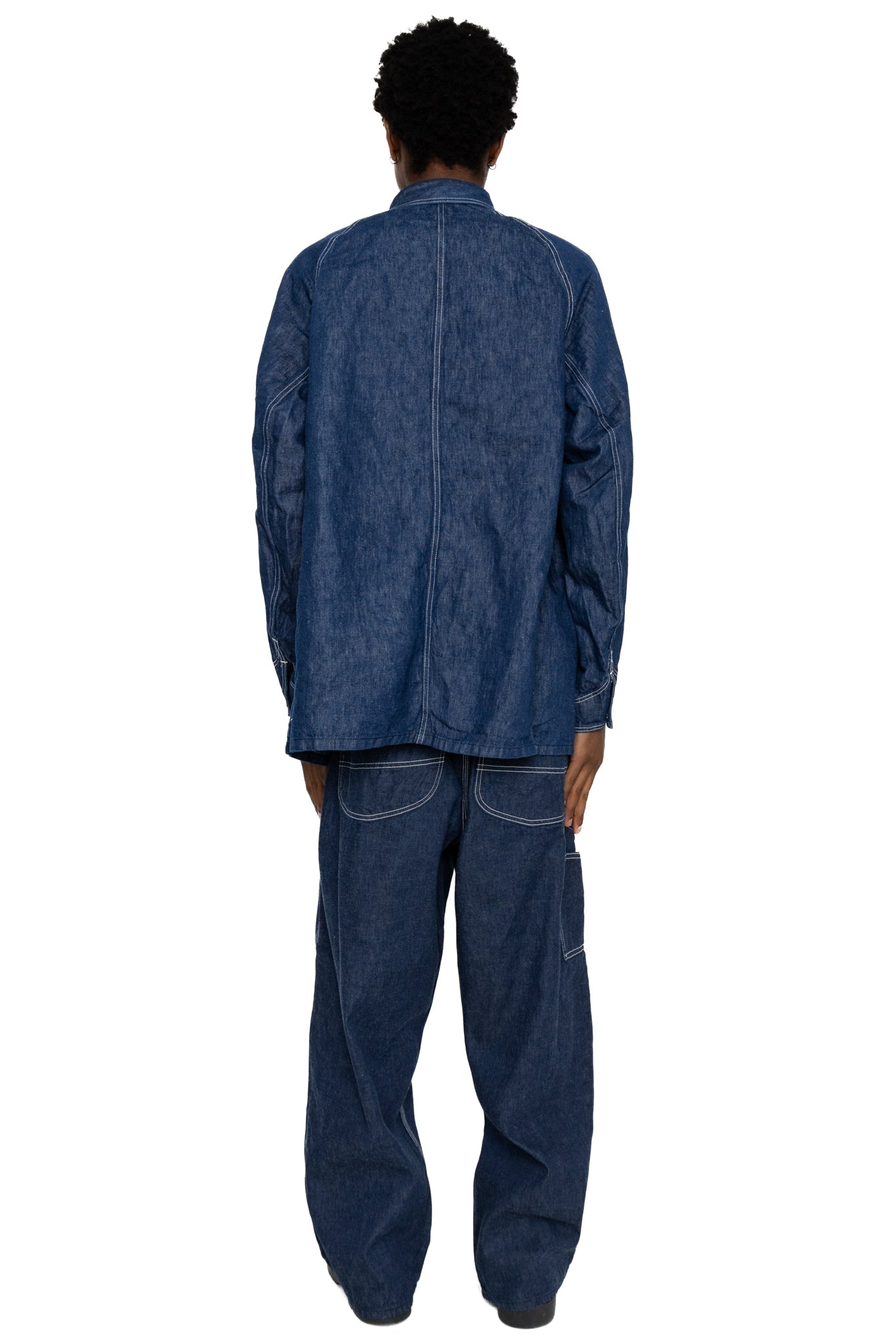 Wide Fit 30's Painter Pants Denim - One Wash