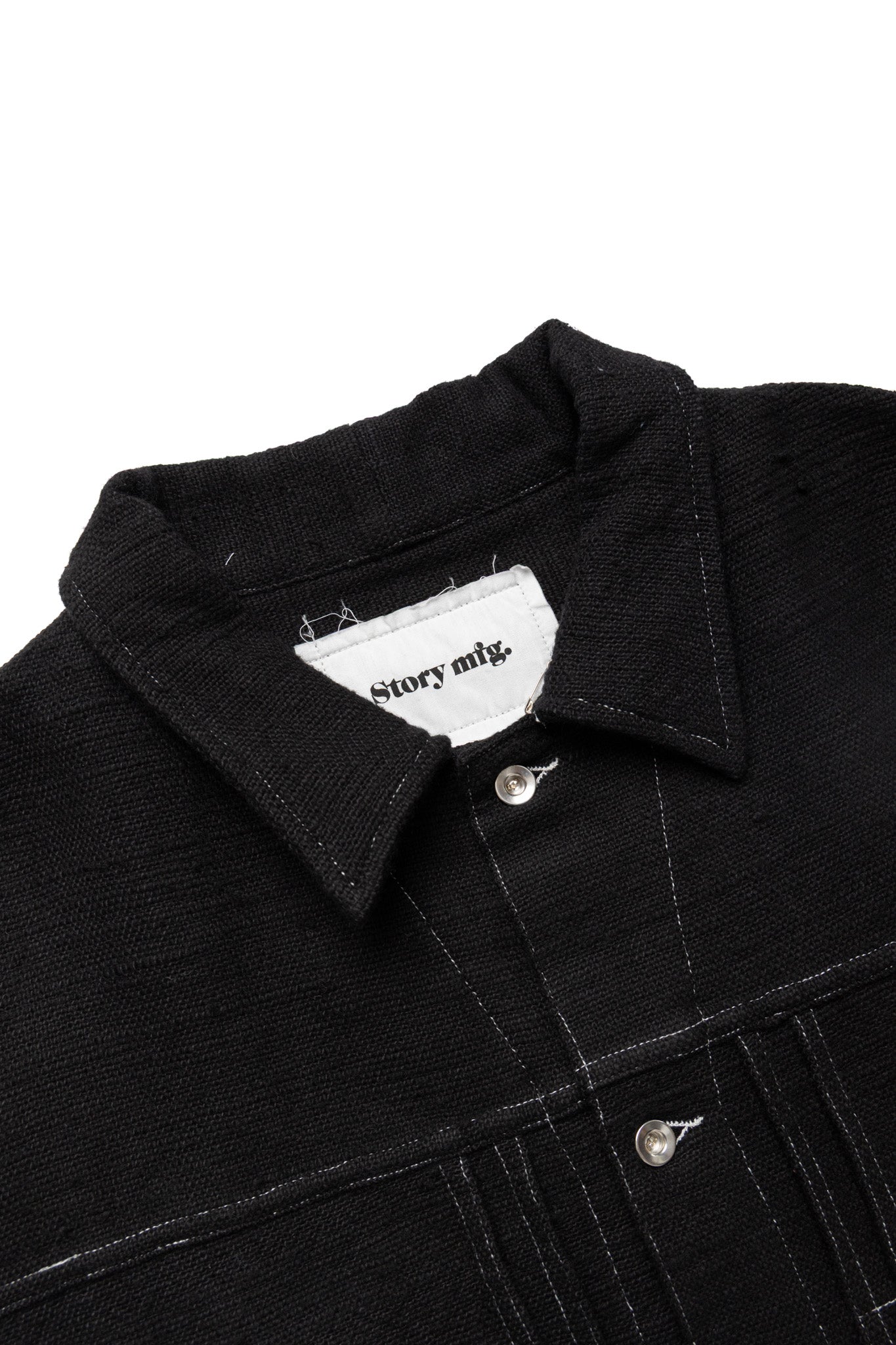 Sundae Jacket - Black Handloom