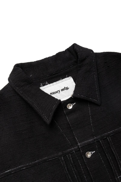 Sundae Jacket - Black Handloom