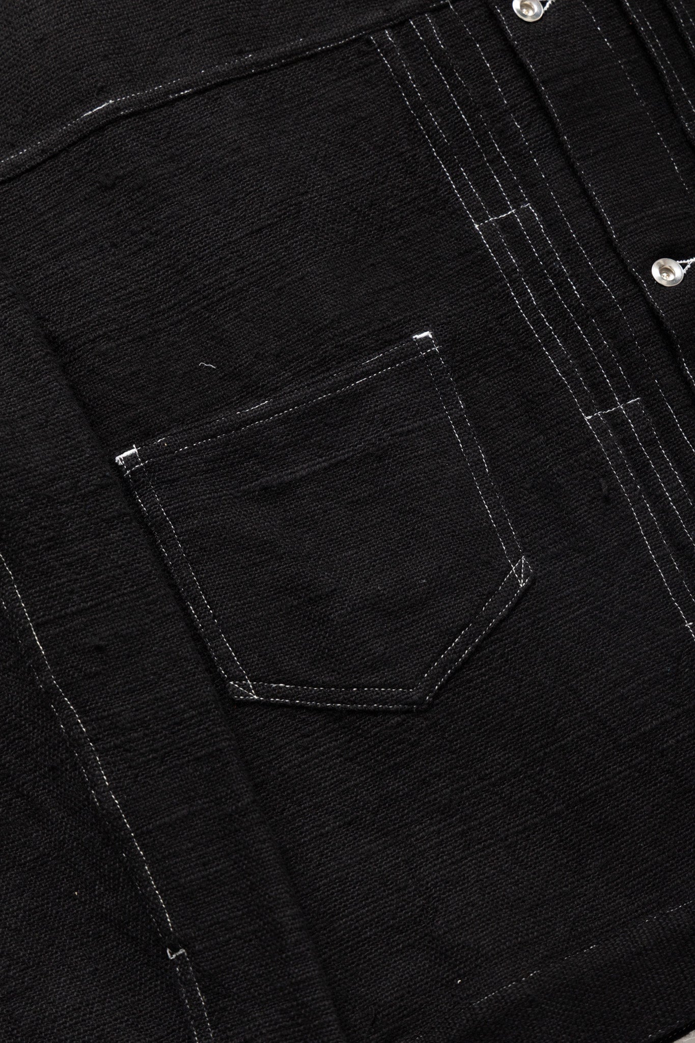 Sundae Jacket - Black Handloom